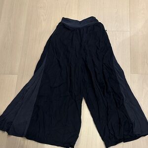 NWT FP Movement Super Wide Leg Pants Crossover Waist Small